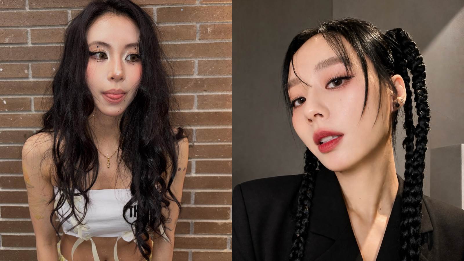 歌手孫淑媚被MetaAI認成女團TWICE成員彩瑛。（圖／翻攝自孫淑媚、彩瑛 IG）