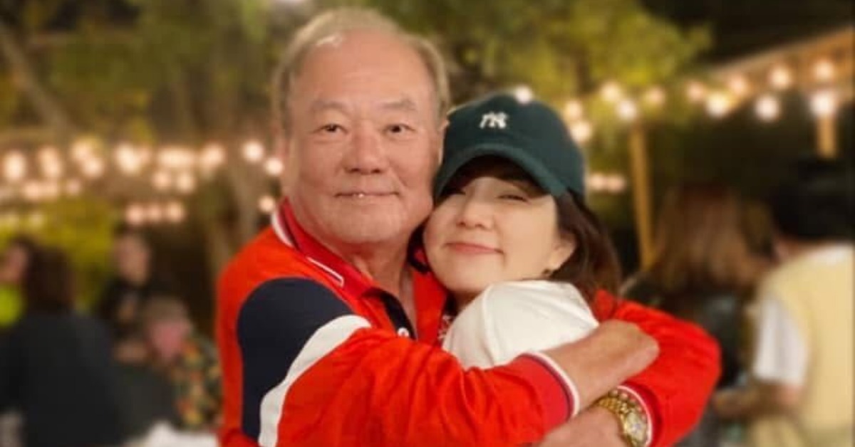 藝人陳嘉樺（Ella）曝光父親（左）出車禍，希望歌迷一起集氣加油。（圖／翻攝自Ella臉書）