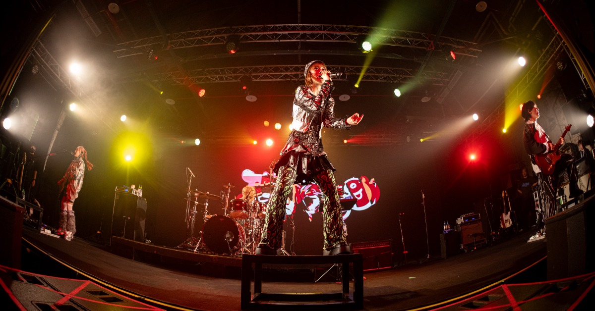 日本超人氣樂團Aooo在台北舉辦《Live Tour "RINGRING"》演唱會。（圖／好玩國際提供）
