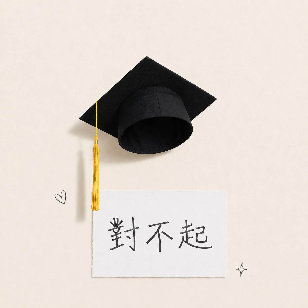 <a href='https://star.ebc.net.tw/search/tags/女星/' target='_blank'>女星</a>孫淑媚的碩士帽戴反，戴法也並不正確，對此她發文致歉。（圖／翻攝自孫淑媚 IG）