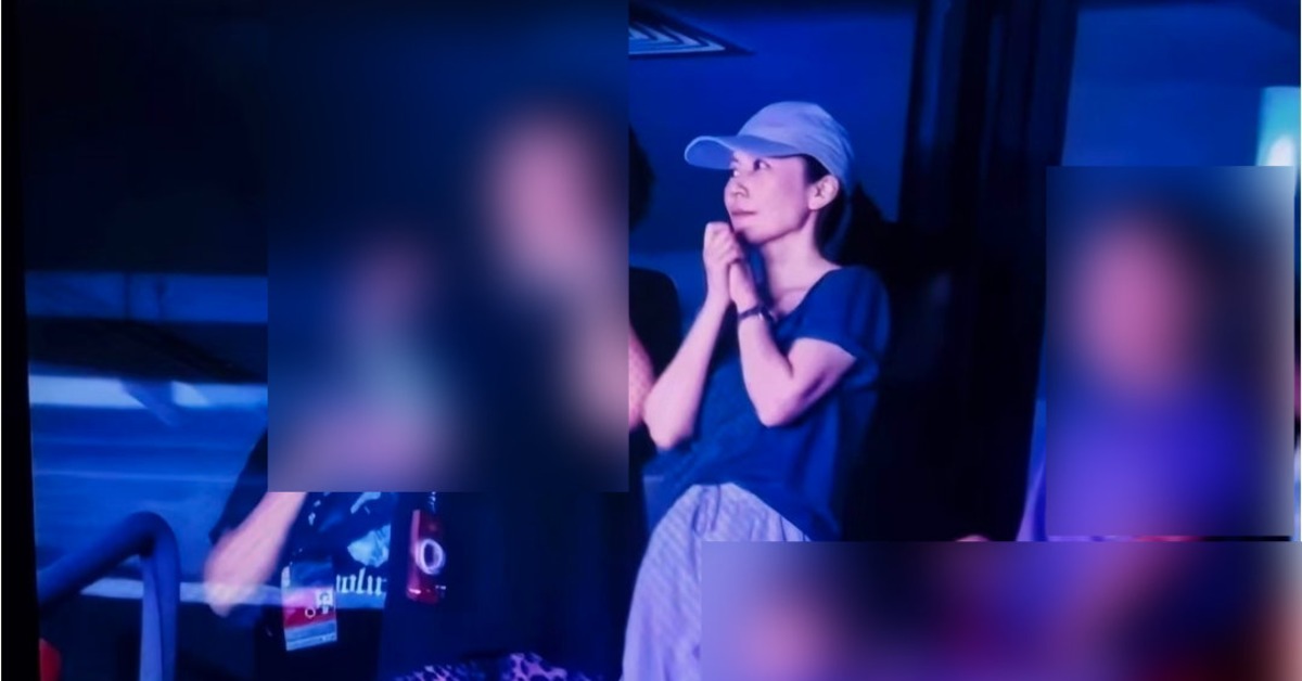 香港男神謝霆鋒天后女友王菲。（圖／翻攝自微博＠萝贝贝 ）
