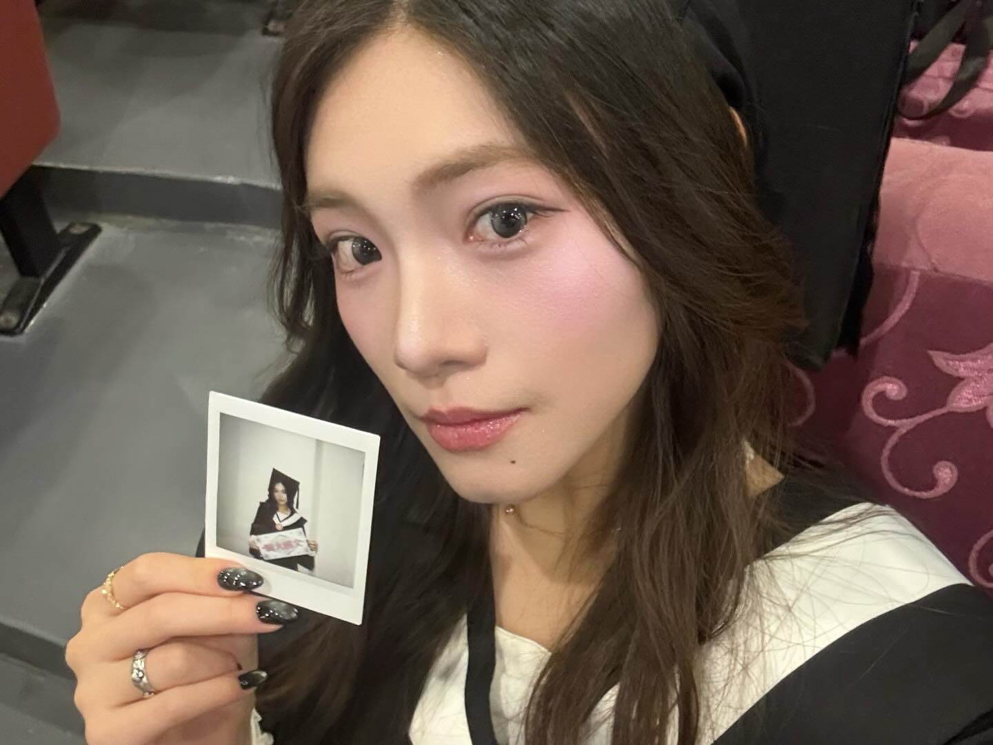 星二代李紫嫣五官立體十分漂亮。（圖／翻攝自李紫嫣 IG）