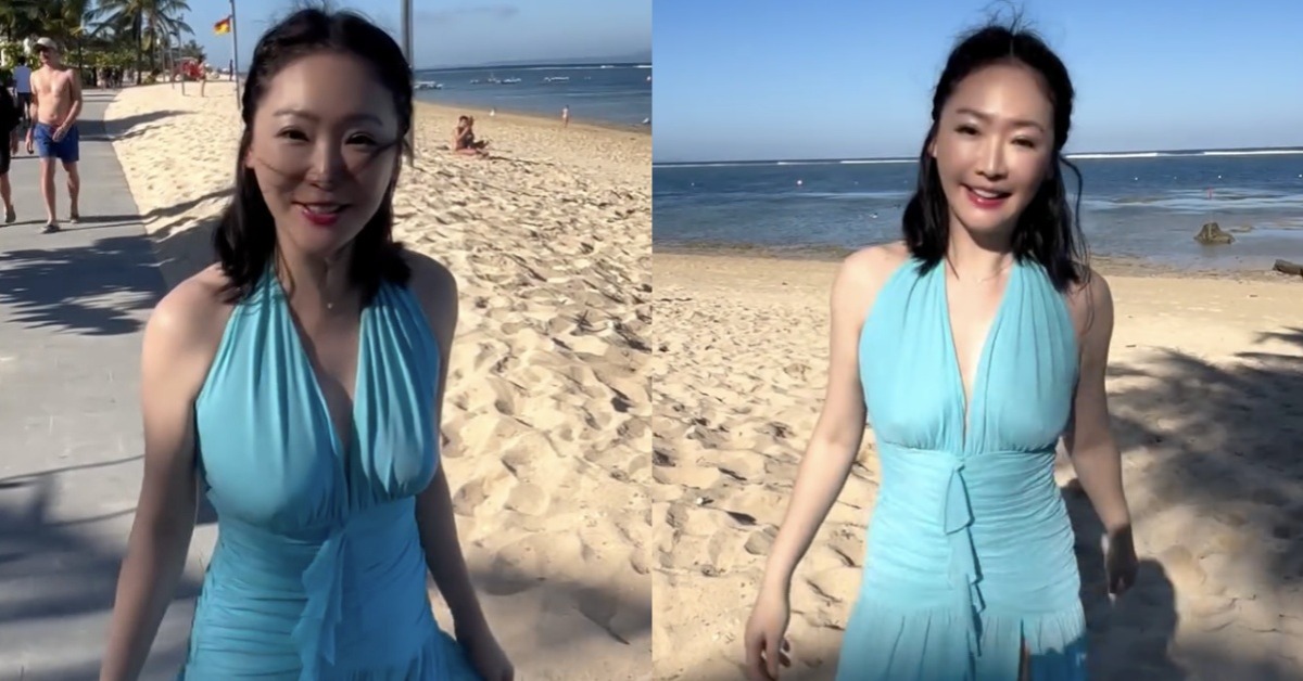 王俐人分享海邊美照。（圖／翻攝自王俐人Instagram）