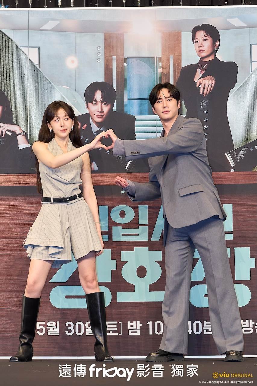 韓劇《新進社員姜會長》李宙明和李濬榮合作自然默契連導演也誇讚。（圖／friDay影音提供）