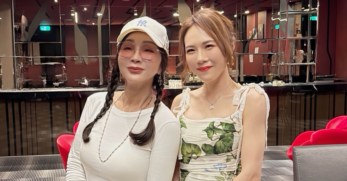 吳申梅日前受優質生命協會邀請和偶像陳美鳳見面。（圖／喜上梅梢娛樂提供）