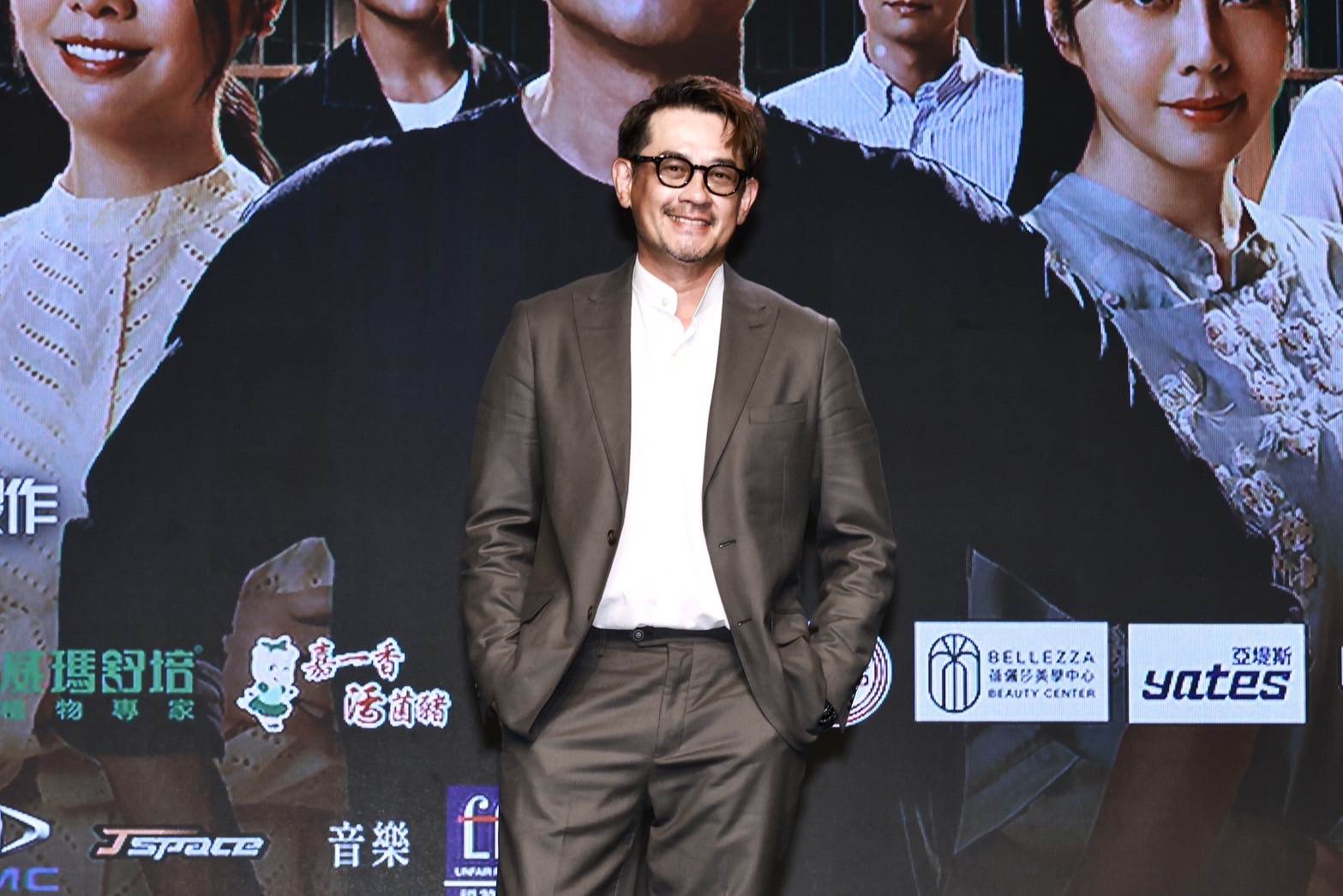 柯叔元出席《阿松與阿暖》首映會。（圖／民視）