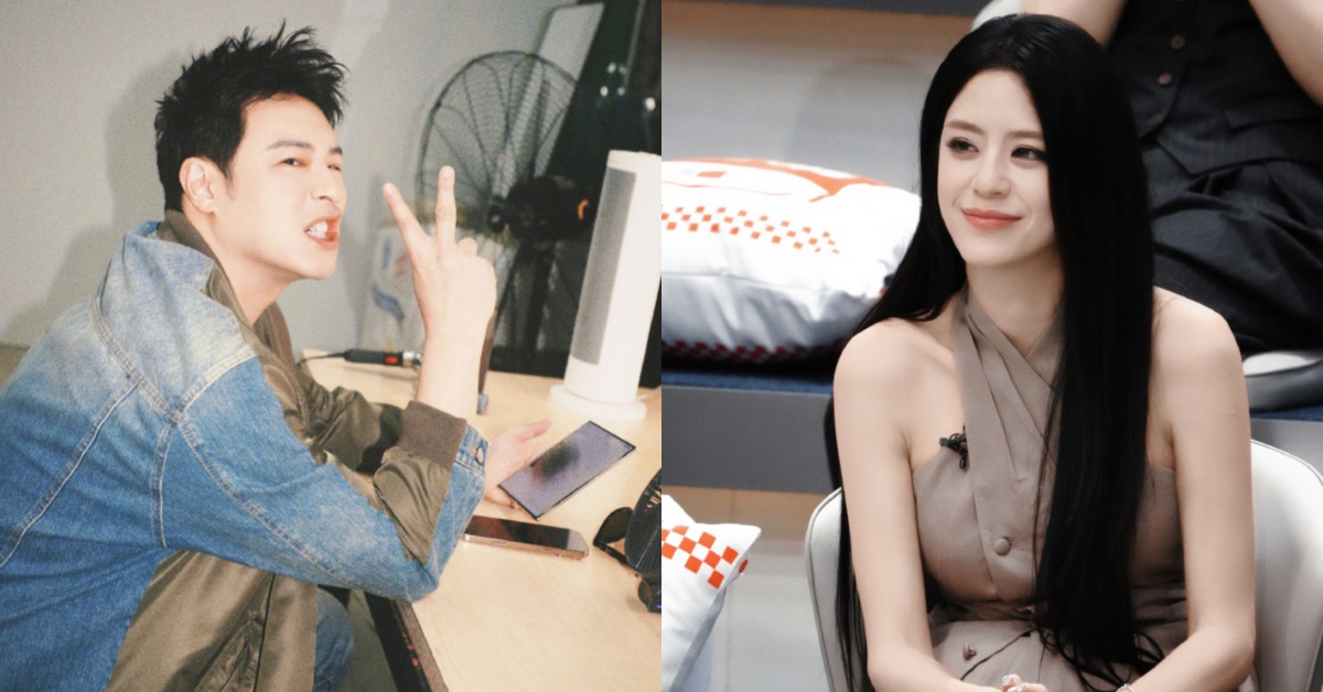 女星江語晨和潘瑋柏是多年好友。（圖／翻攝自江語晨、潘瑋柏微博）