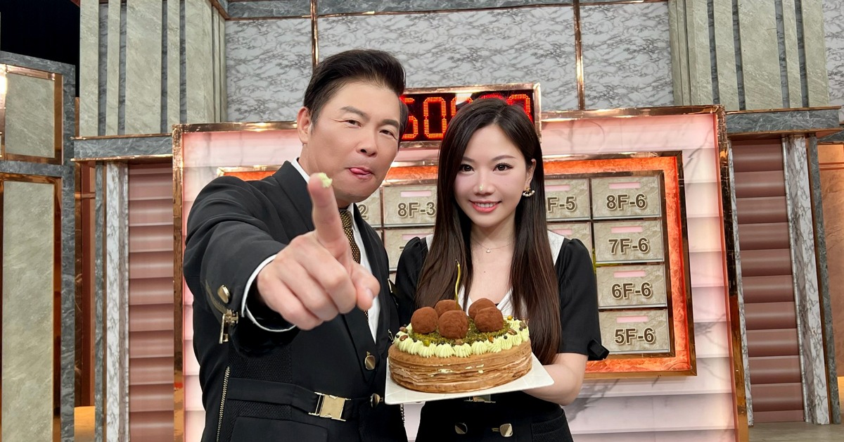 曾國城密謀幫蔡尚樺慶生。（圖／東森綜合台提供）