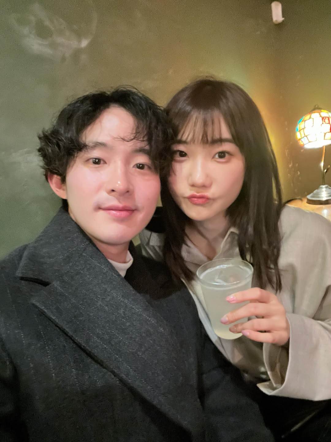 竇在愛莉莎莎認愛後，也曬出合照發文。（圖／翻攝自竇 IG）