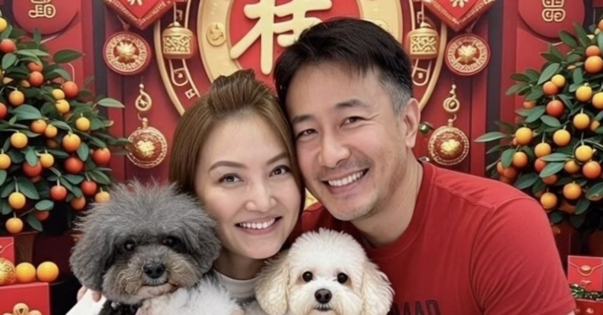 八點檔男星傅子純和其妻子李小姐。（圖／翻攝自傅子純 IG）