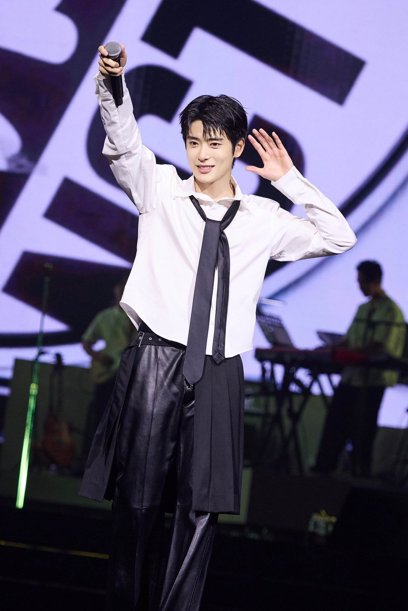 南韓男團NCT成員在玹《JAEHYUN FAN-CON TOUR <Mono> in SEOUL》演出照。（圖／SM ENTERTAINMENT提供）