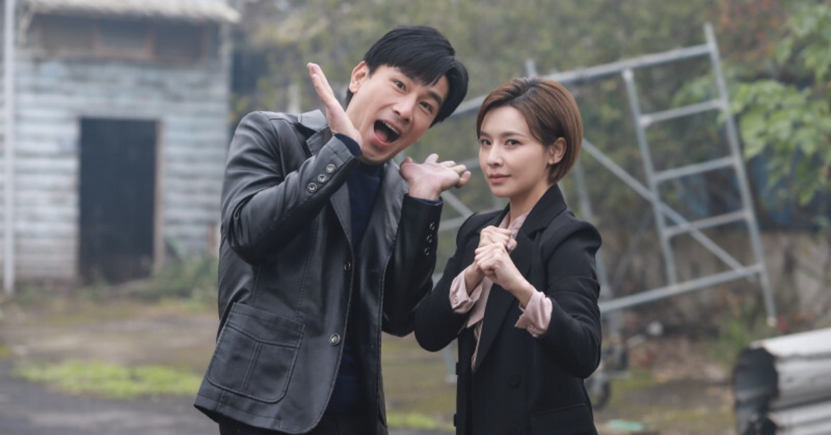 傅子純與吳婉君曾在《愛的榮耀》合作演出情侶。（圖／民視）