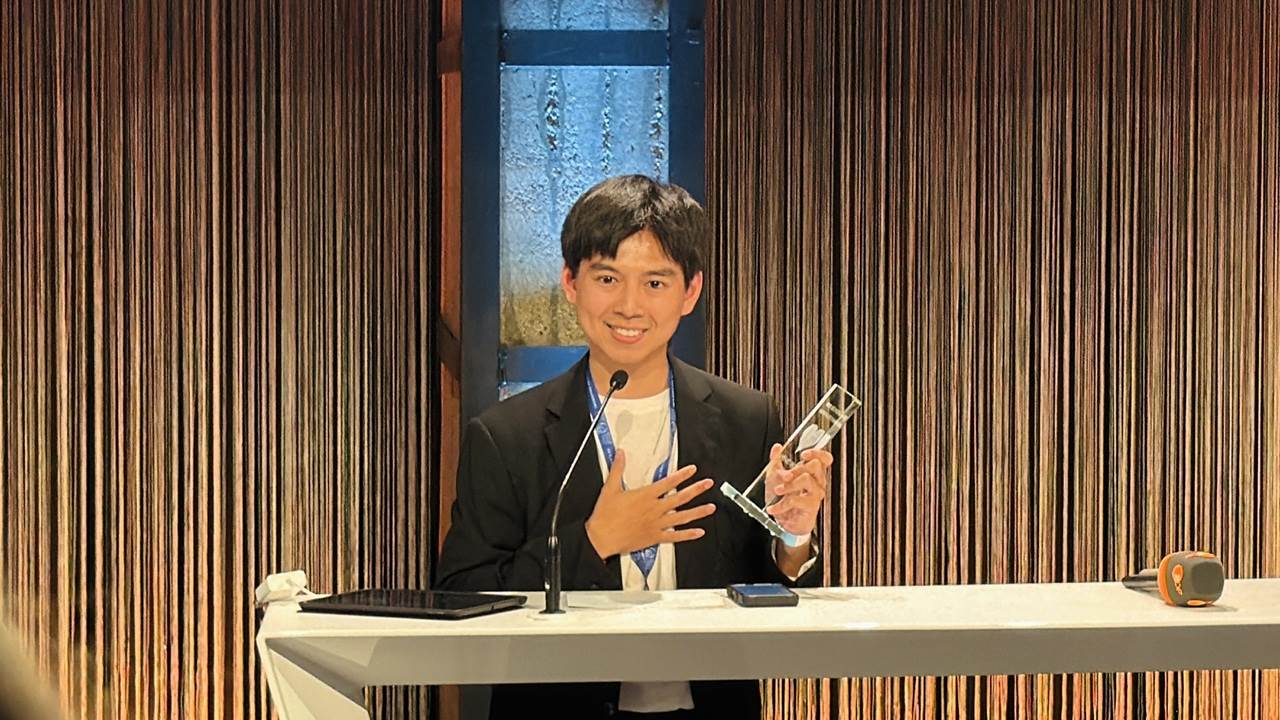 《小房革命》楊宗樺導演獲得「7至10歲劇情類獎」、「Heart Prize」。（圖／公視）