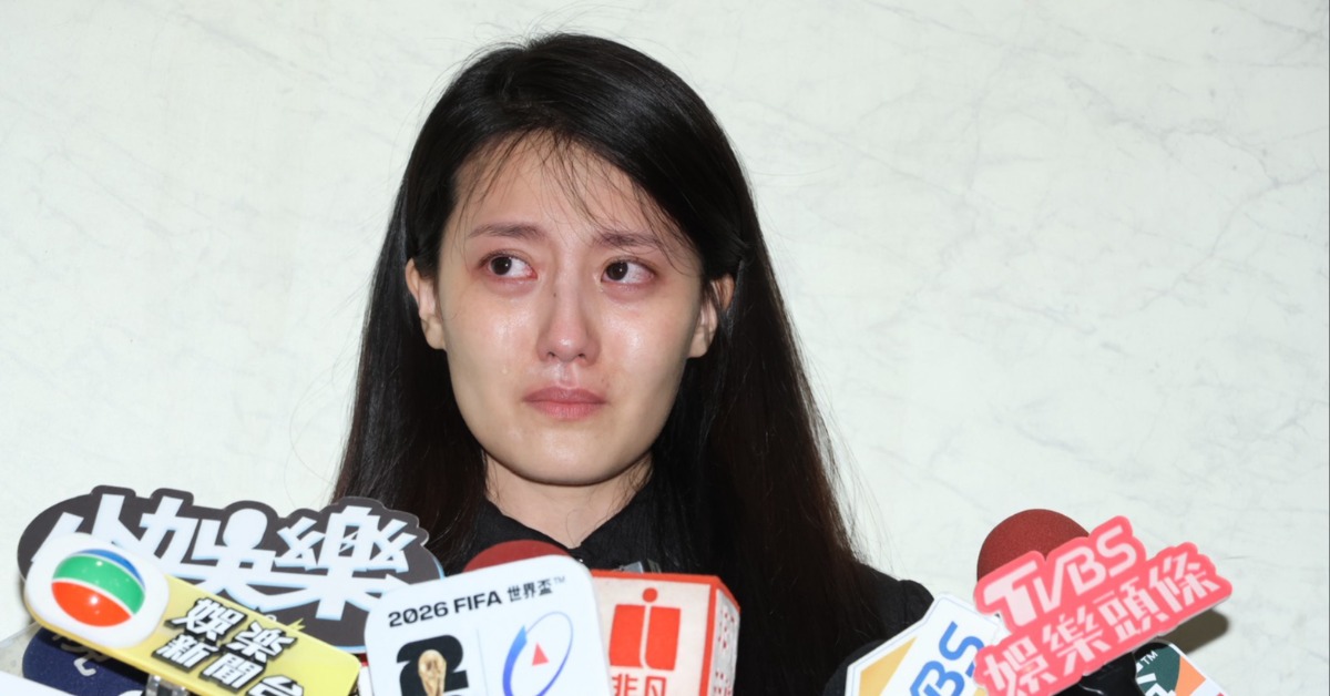 顏曉筠談及傅子純忍不住落下淚水。（圖／東森娛樂）