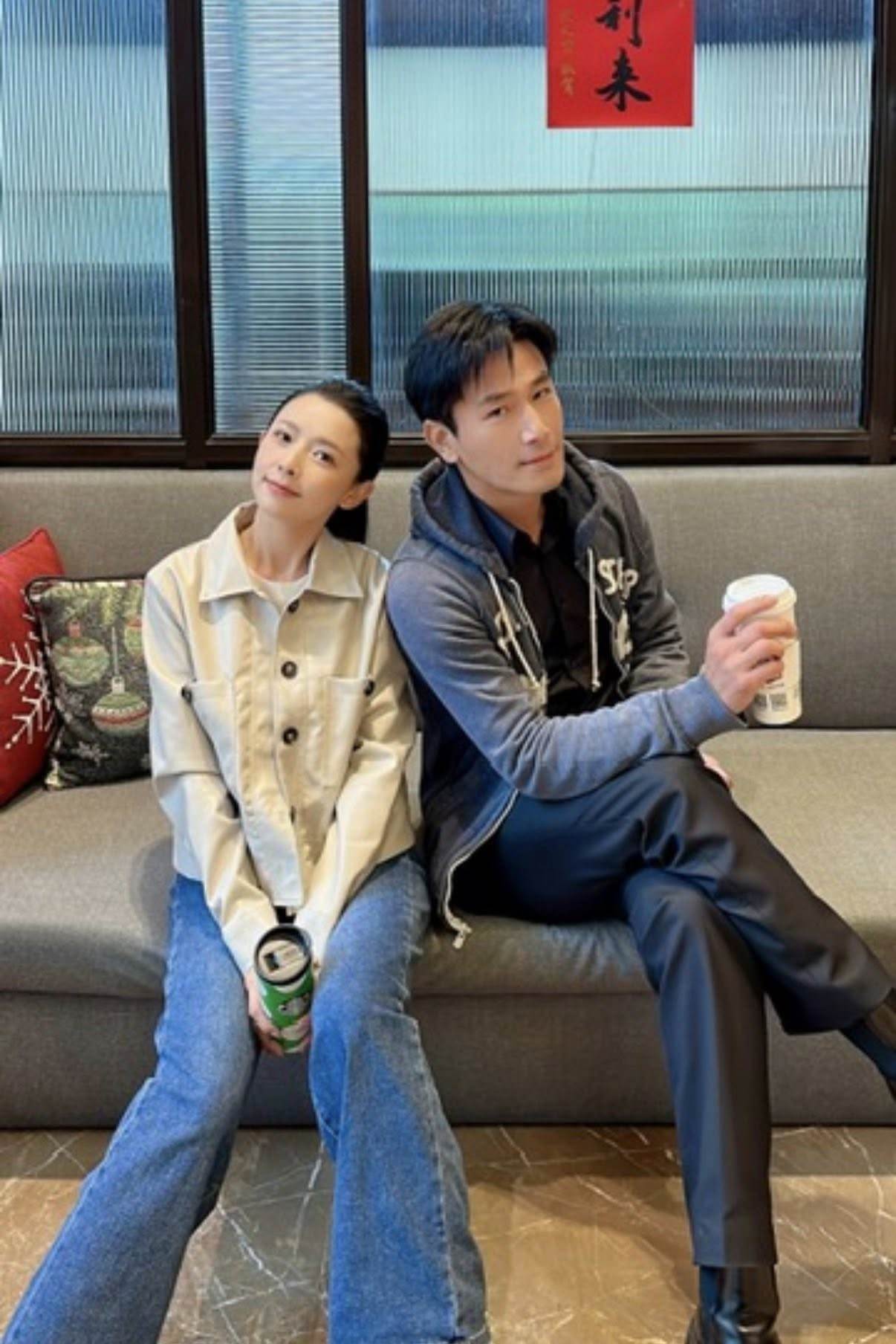 吳婉君與傅子純曾合作拍戲。（圖／翻攝自吳婉君臉書）