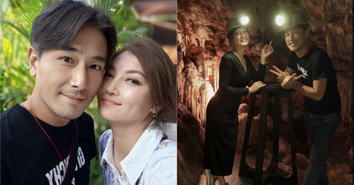 傅子純遺孀Corrinna在臉書曬出昔日在峇里島的甜蜜合照。（圖／翻攝自Corrinna臉書）