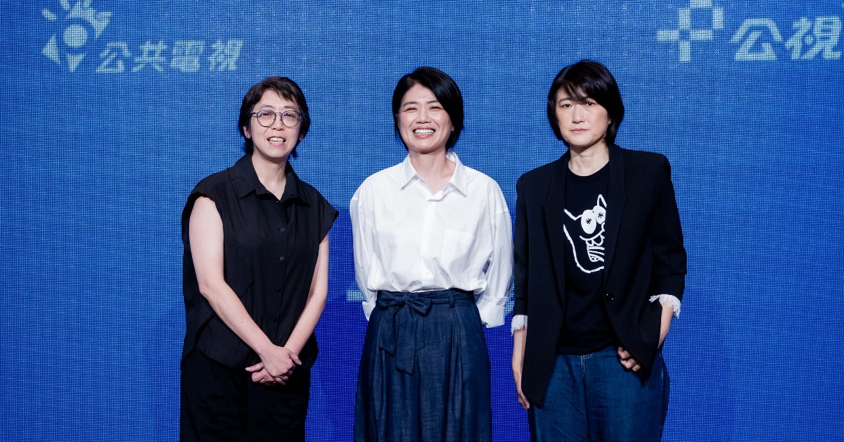 導演嚴藝文（中）被演員爆料片場要求很嚴格。（圖／公視）