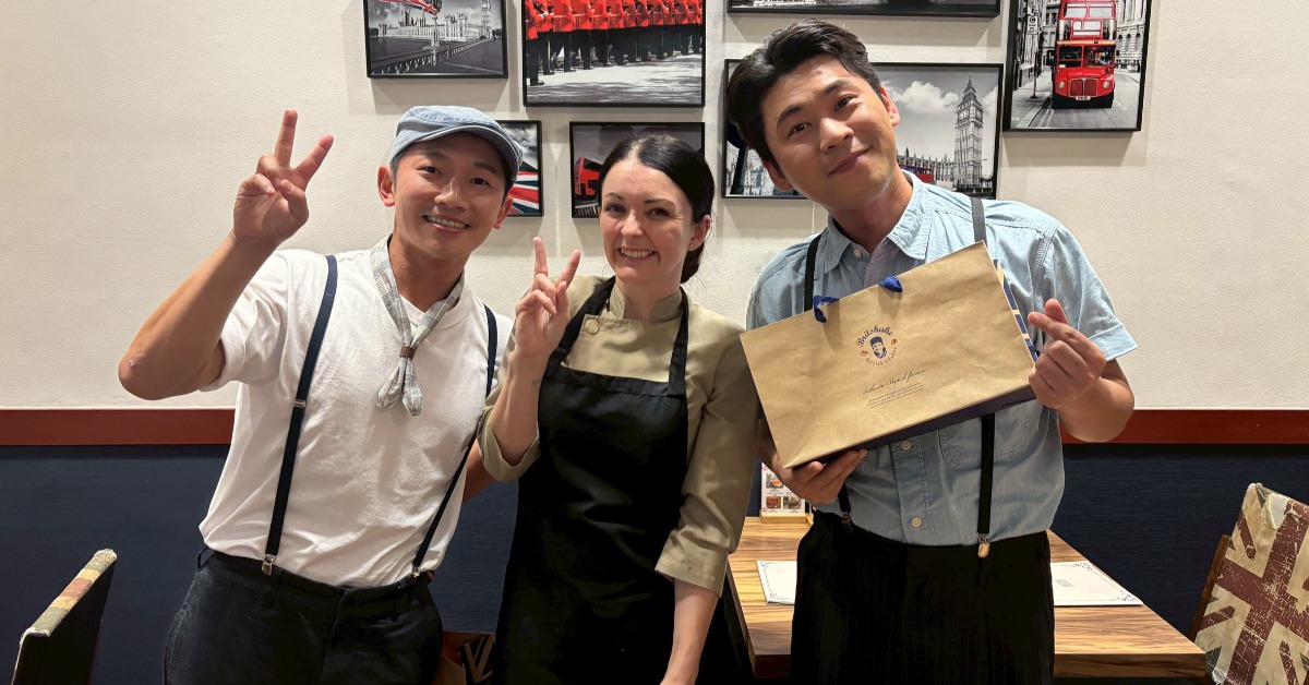 蔡昌憲、黃迪揚主持節目《世界的形狀》。（圖／三立提供）