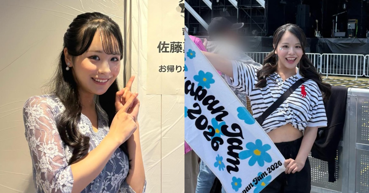 女主播佐藤真優近日在社群爆紅。（圖／翻攝自佐藤真優 IG）