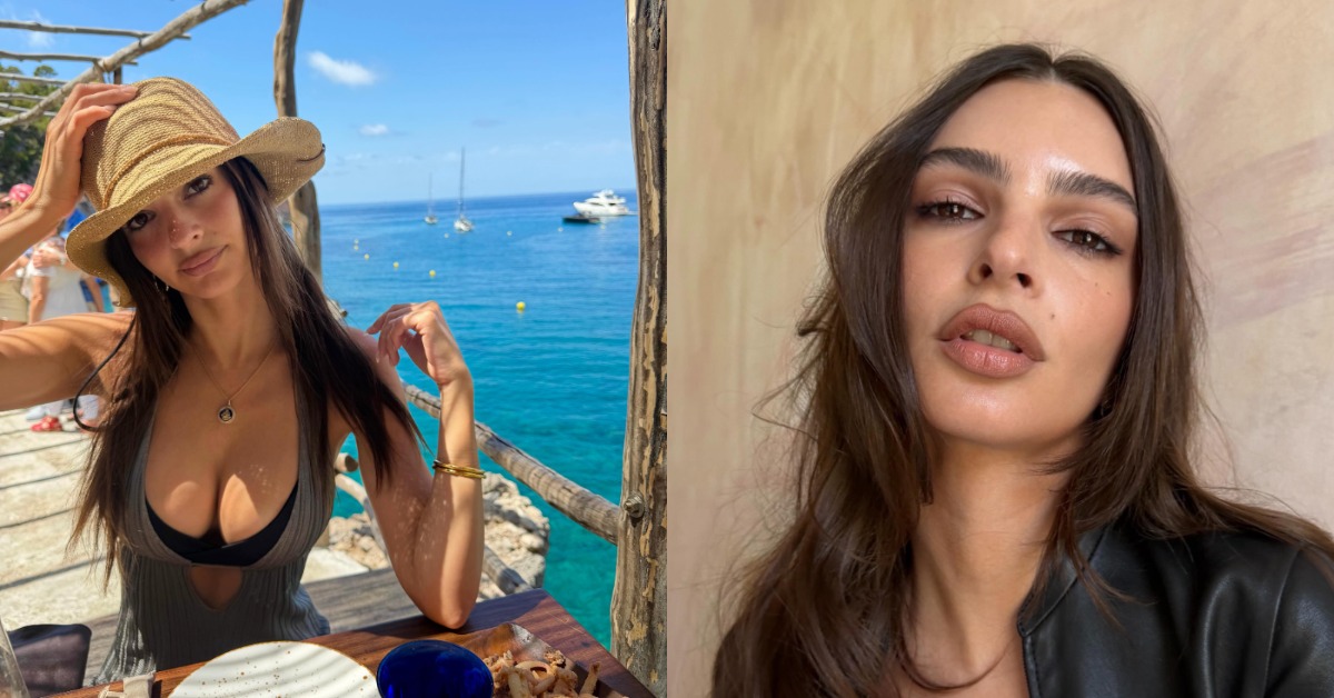 美國辣模艾蜜莉芮塔考斯基（Emily Ratajkowski）。（圖／翻攝自艾蜜莉芮塔考斯基 IG）