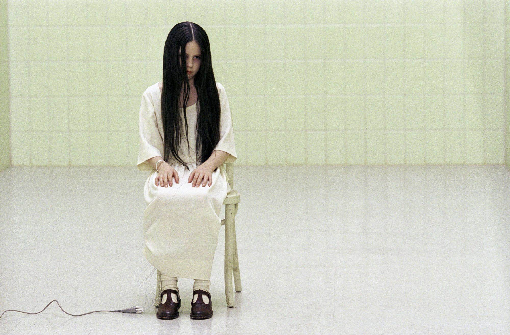 童星出身的黛薇雀絲（Daveigh Chase）於恐怖電影《七夜怪談西洋篇》中飾演兒童反派角色莎瑪拉·摩根。（圖／翻攝自X）