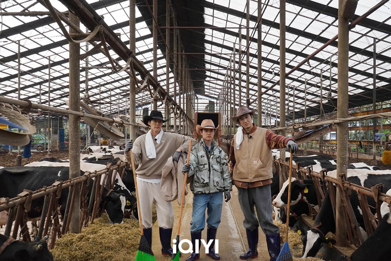 《豆豆農場》李光洙（右一）、金宇彬（左一）宇都敬秀再次合體錄製。（圖／iQIYI愛奇藝國際版提供）