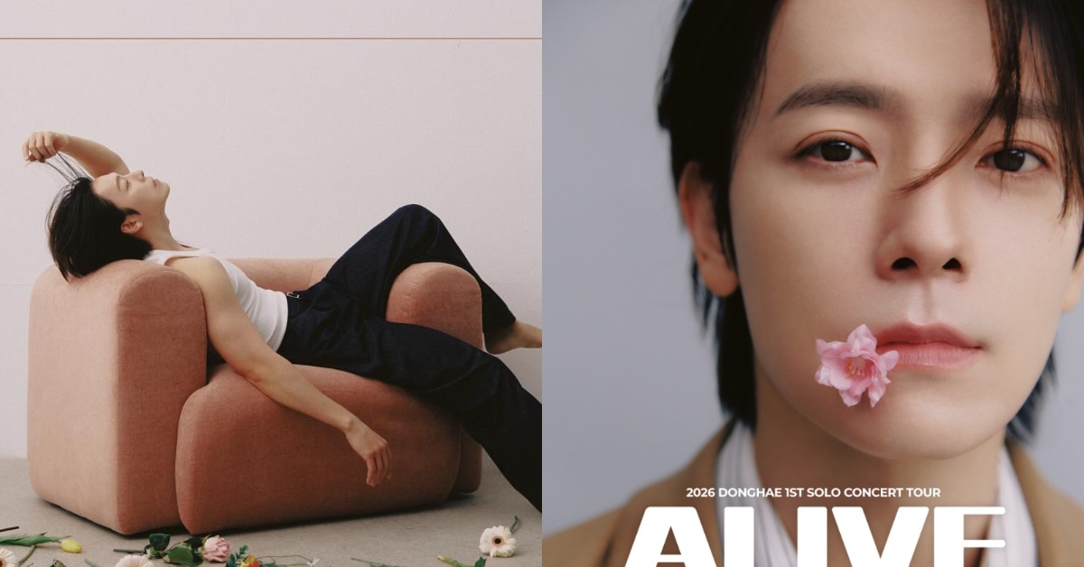 南韓男星東海出道以來首次個人巡演《2026 DONGHAE 1ST SOLO CONCERT TOUR [ALIVE]》。（圖／FANME提供、翻攝自東海IG）