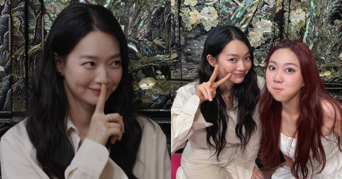 南韓女星申敏兒宣傳婚後首部電影《瞳孔》，登上李泳知主持的節目《雖然沒準備什麼菜》。（圖／翻攝自차린건쥐뿔도없지만 YouTube）