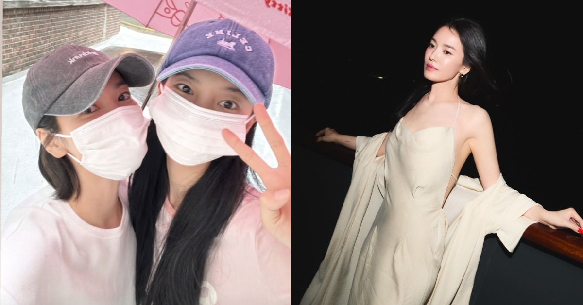 南韓女星宋慧喬曬出和秀智合照。（圖／翻攝自宋慧喬 IG）