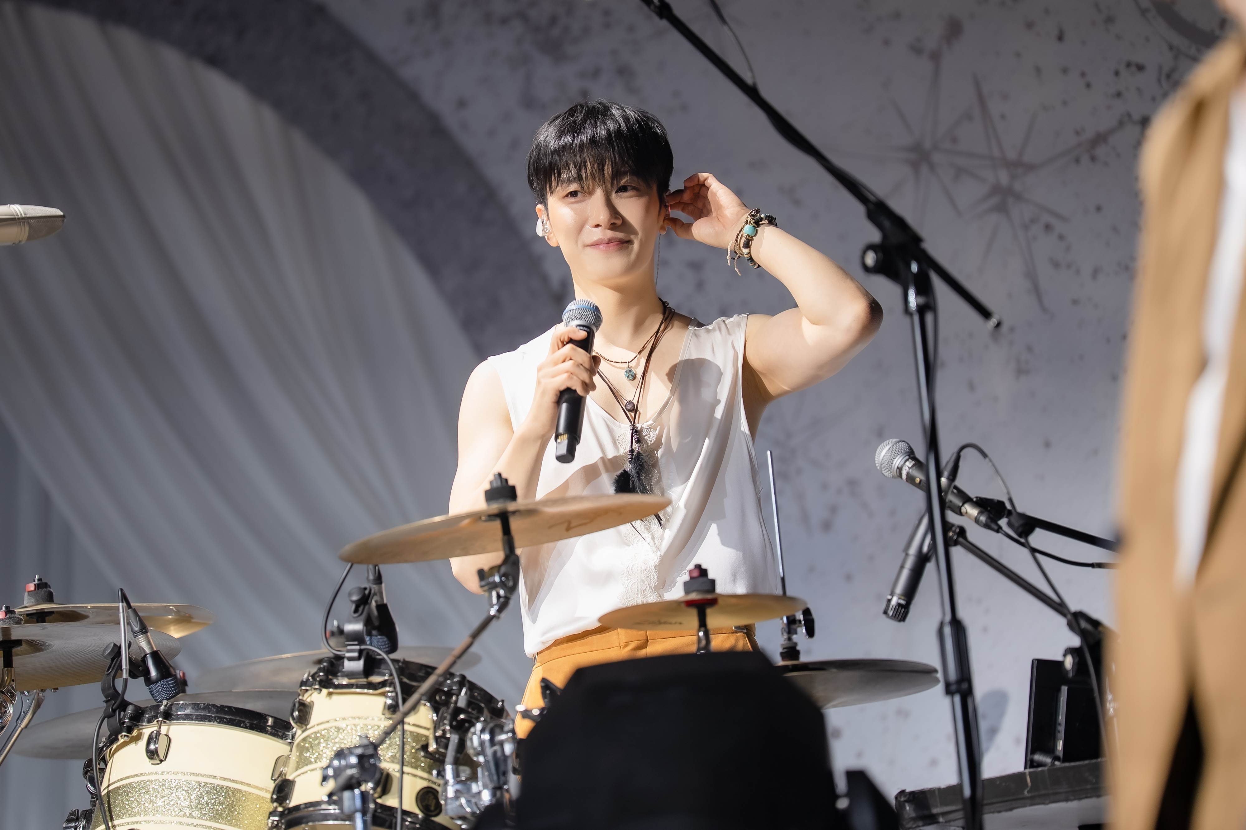 韓國搖滾天團FTISLAND鼓手<a href='https://star.ebc.net.tw/search/tags/崔敏煥/' target='_blank'>崔敏煥</a>。（圖／希林國際提供）