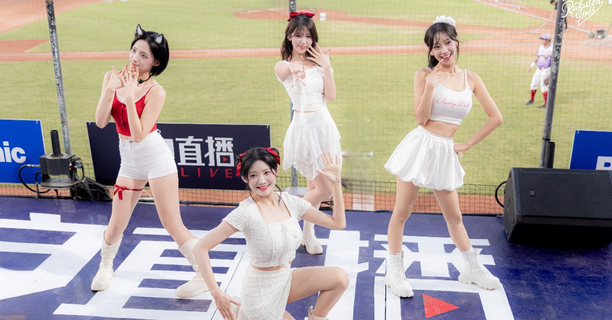 樂天韓籍四本柱香香熱舞成焦點。（圖／樂天桃猿提供）