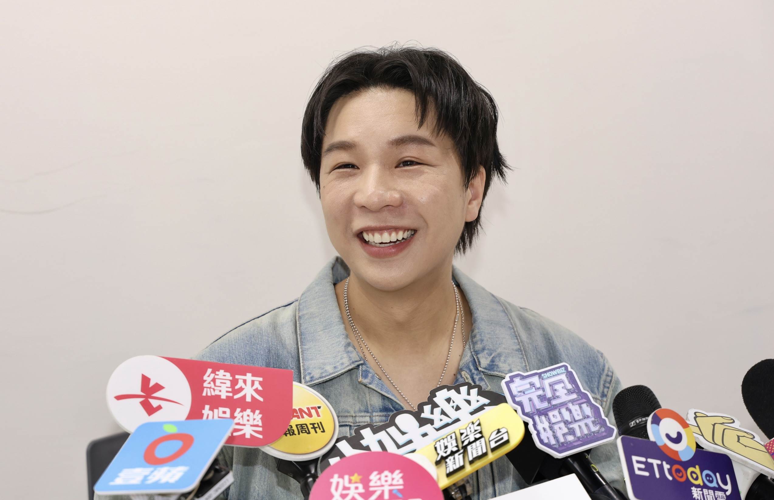 派翠克公開與檸檬的關係。（圖／記者沈芳宇攝）