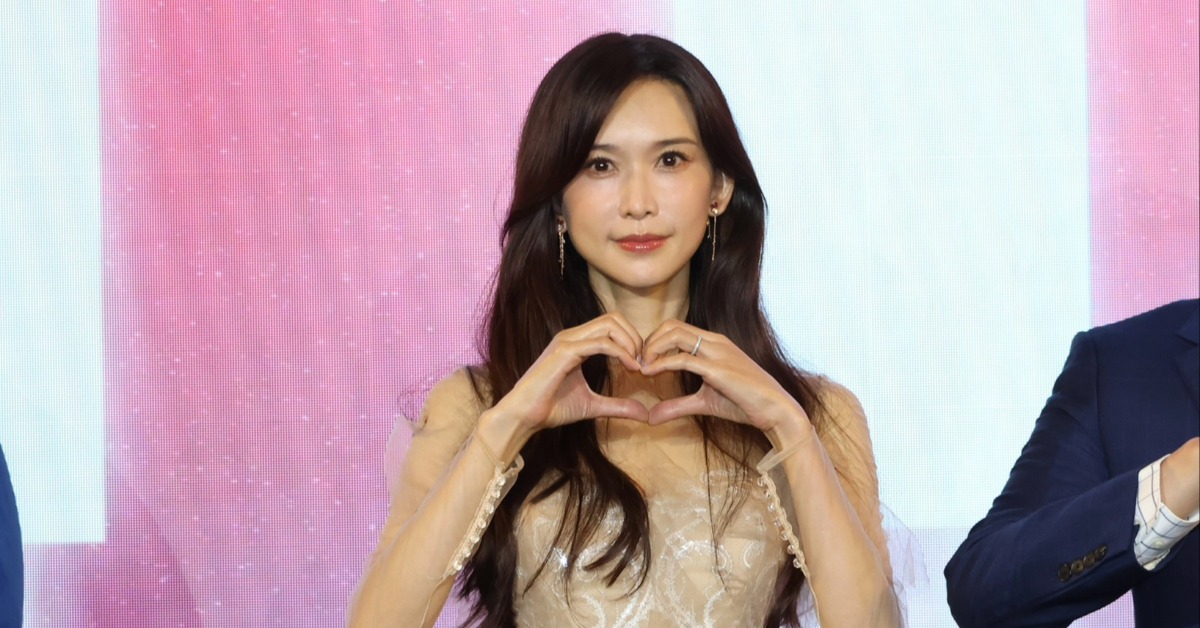 女星林志玲日前請辭文化內容策進院（文策院）董事一職後首度露面。（圖／東森娛樂）