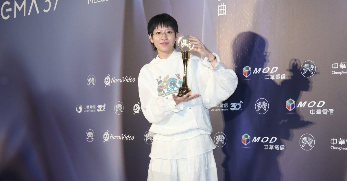 陳嫺靜奪得最佳新人獎。（圖／東森娛樂）