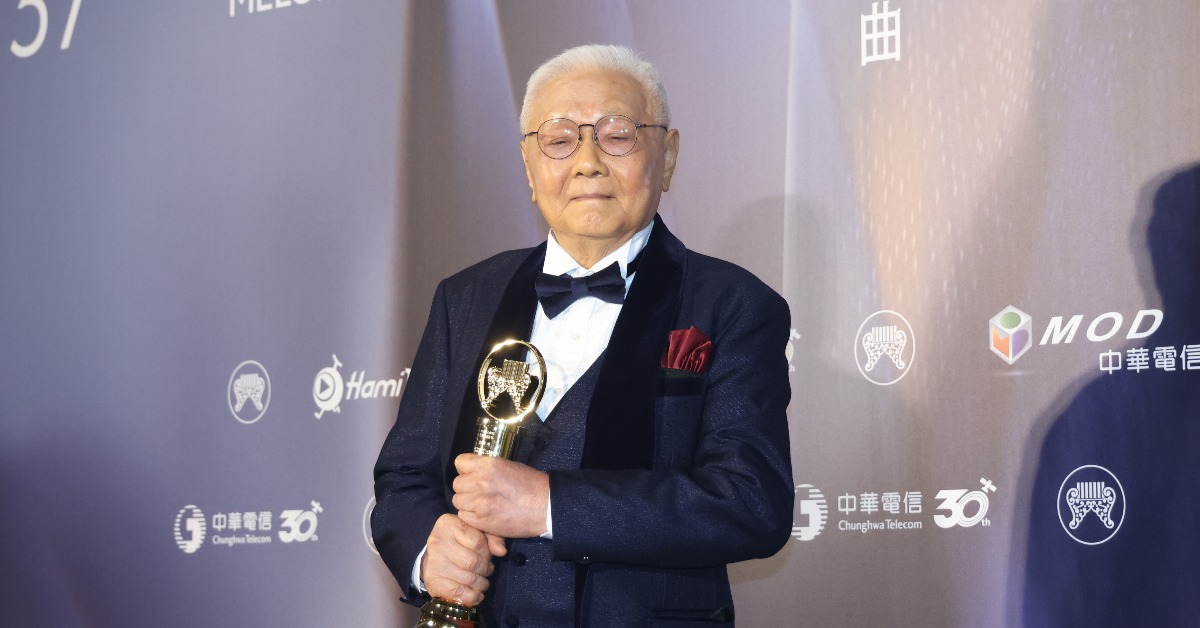 林煌坤榮獲特別貢獻獎。（圖／東森娛樂）