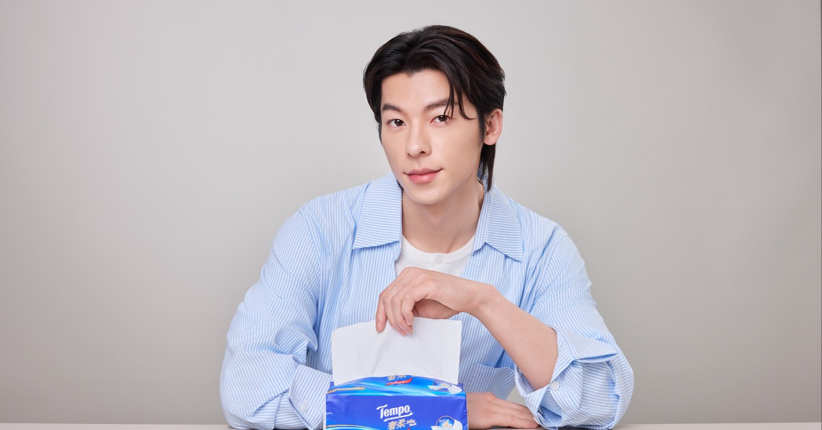 許光漢成為德國頂級紙品品牌年度代言人。（圖／Tempo）