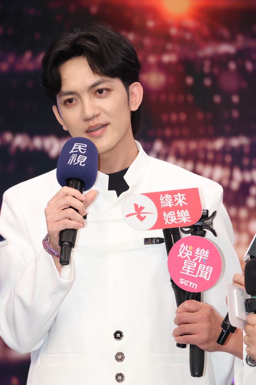 郭忠祐澄清與導演馮凱的衝突。（圖／東森娛樂）
