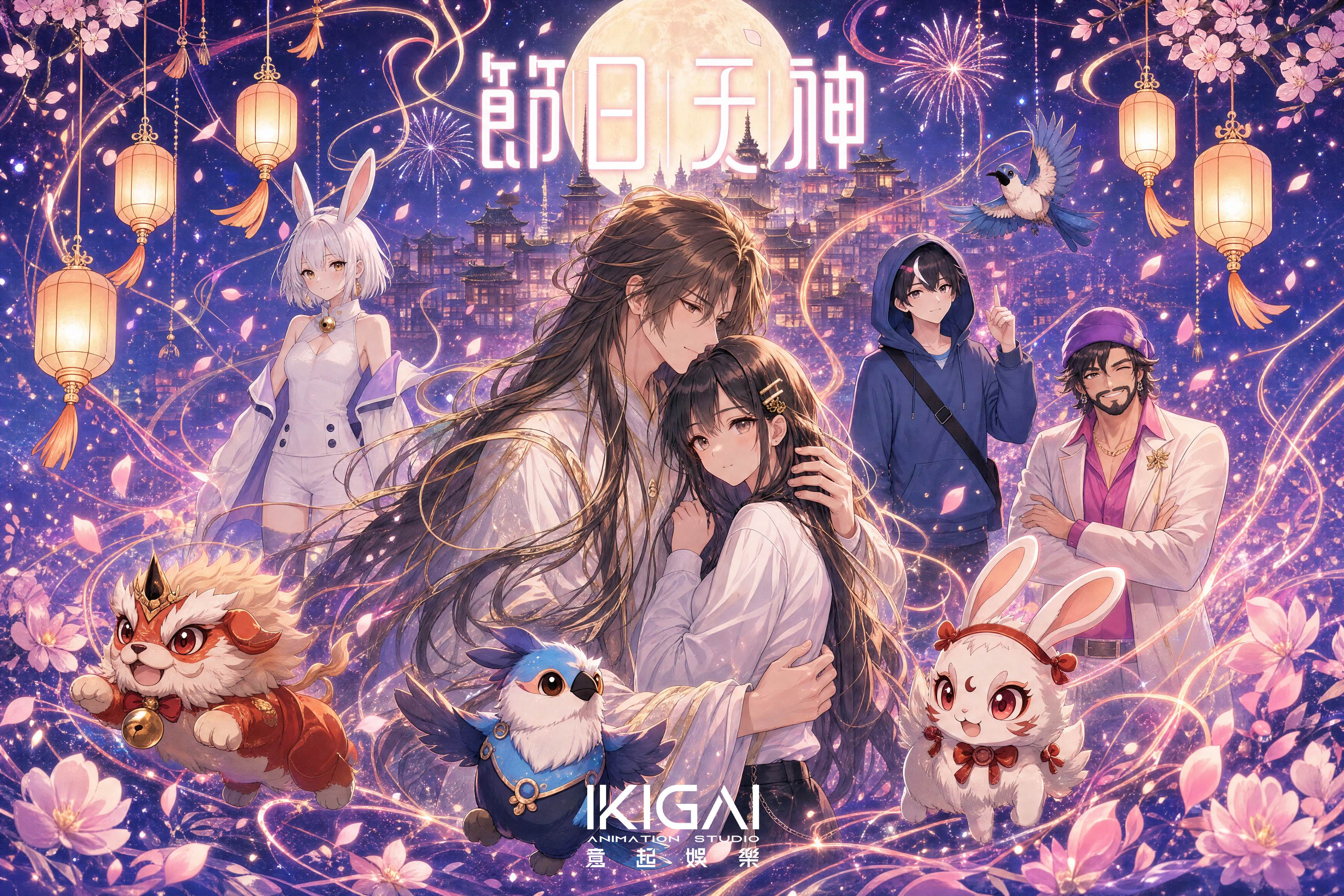 融合古典神話與現代題材的浪漫奇幻愛情鉅作《節日天神》，預計將於今年10月正式推出原創小說，引爆年度期待。（圖／意起娛樂）