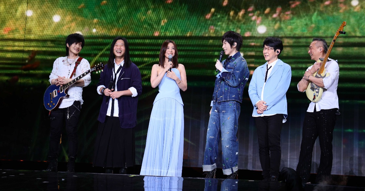 五月天重返大巨蛋，邀來陳綺貞擔任首場嘉賓。（圖／相信音樂提供）