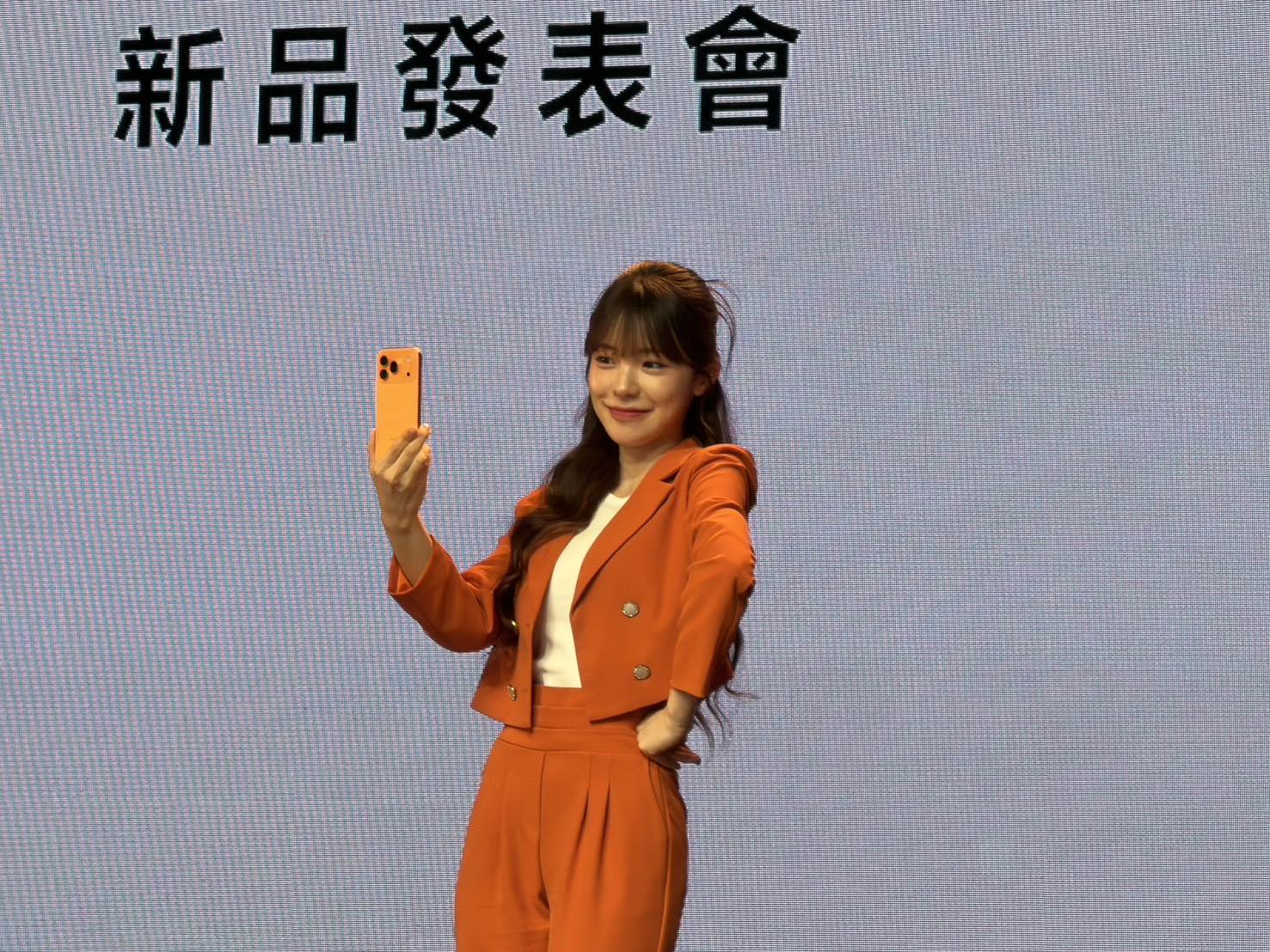 李多慧再接下手機品牌代言。（圖／記者沈芳宇攝）