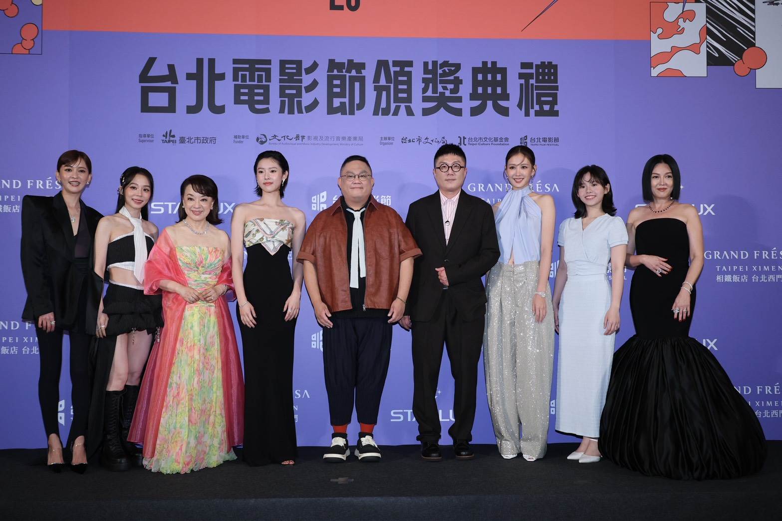 電影《陽光女子合唱團》劇組。（圖／東森娛樂）