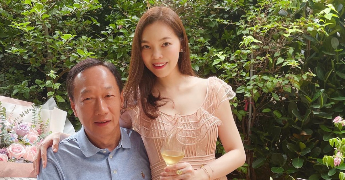 郭台銘與曾馨瑩結婚18年。（圖／翻攝自曾馨瑩IG）