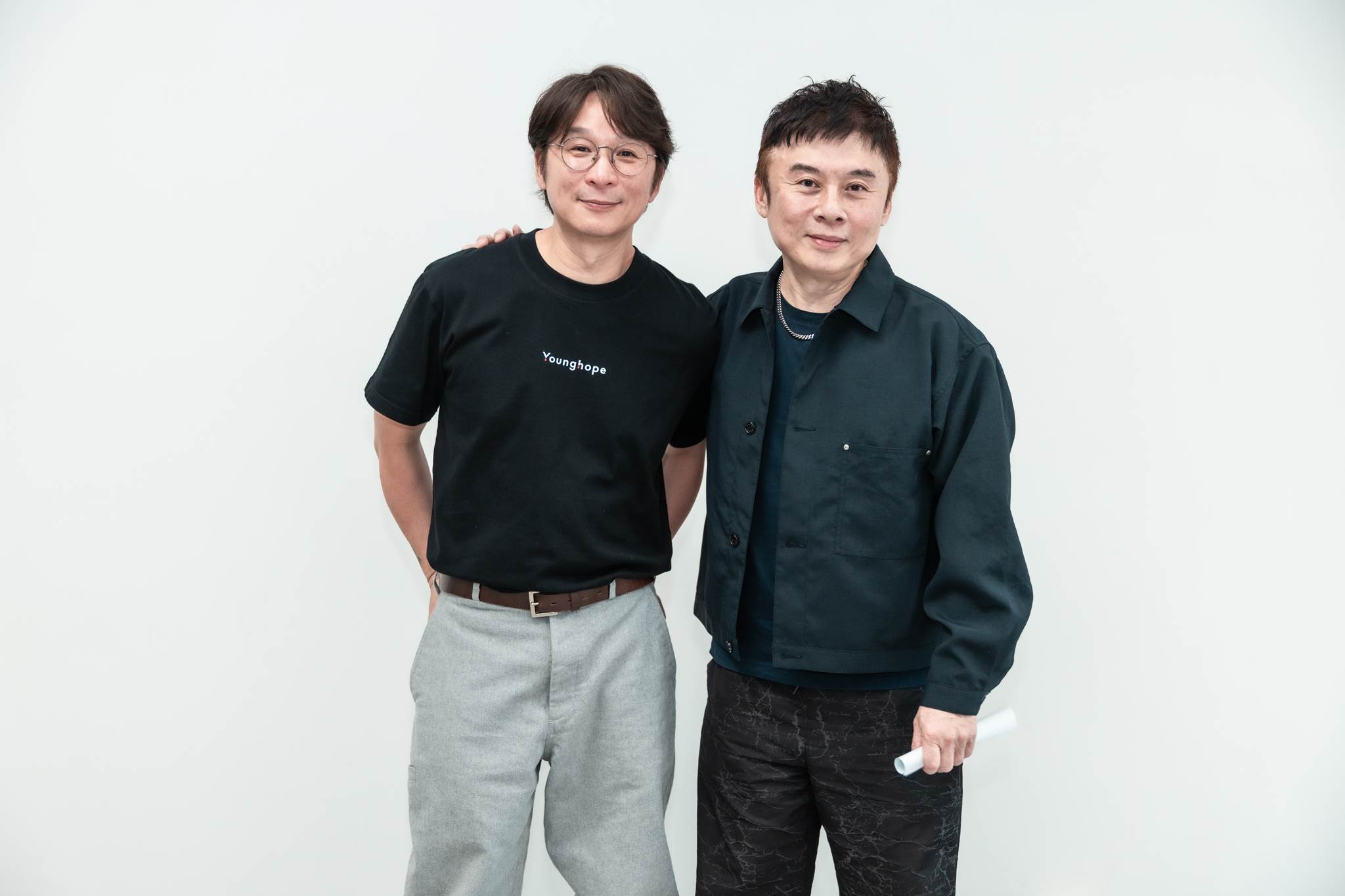 陳鎮川（左起）與劉思銘擔任節目監製。（圖／ VIVE ORIGINALS提供）