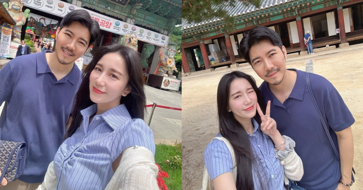Apple與趙國翔2022年結婚。（圖／翻攝自Apple臉書）