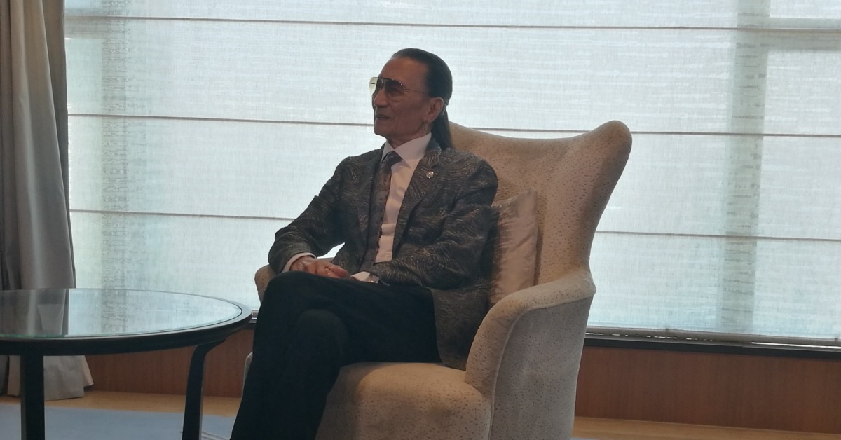 香港資深演員，同時是港星謝霆鋒的父親謝賢，今（20日）過世，享壽89歲。（圖／翻攝自微博@四哥謝賢）