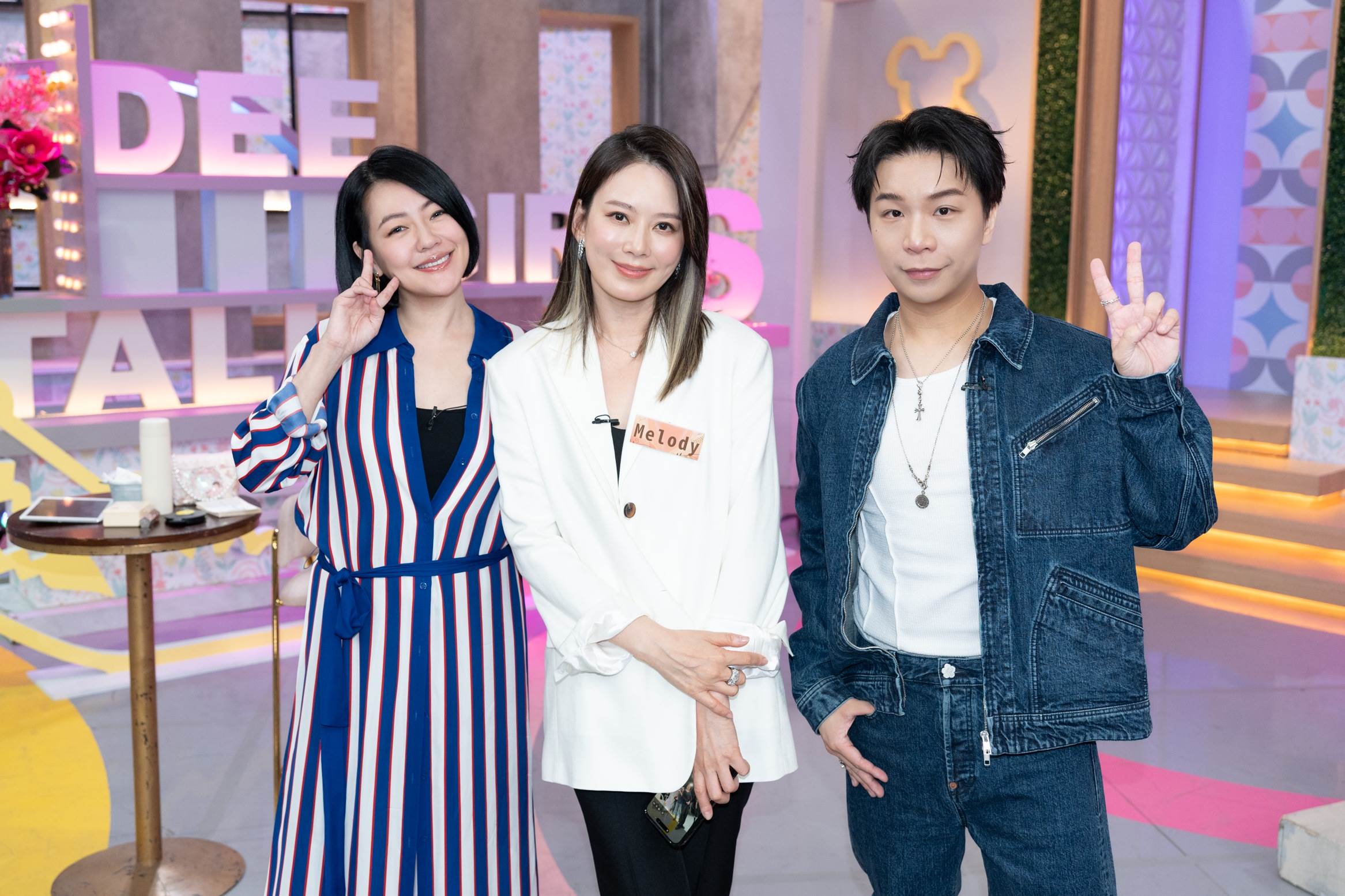 Melody登上小S節目暢聊婚姻心聲與調適。（圖／東森綜合台提供）
