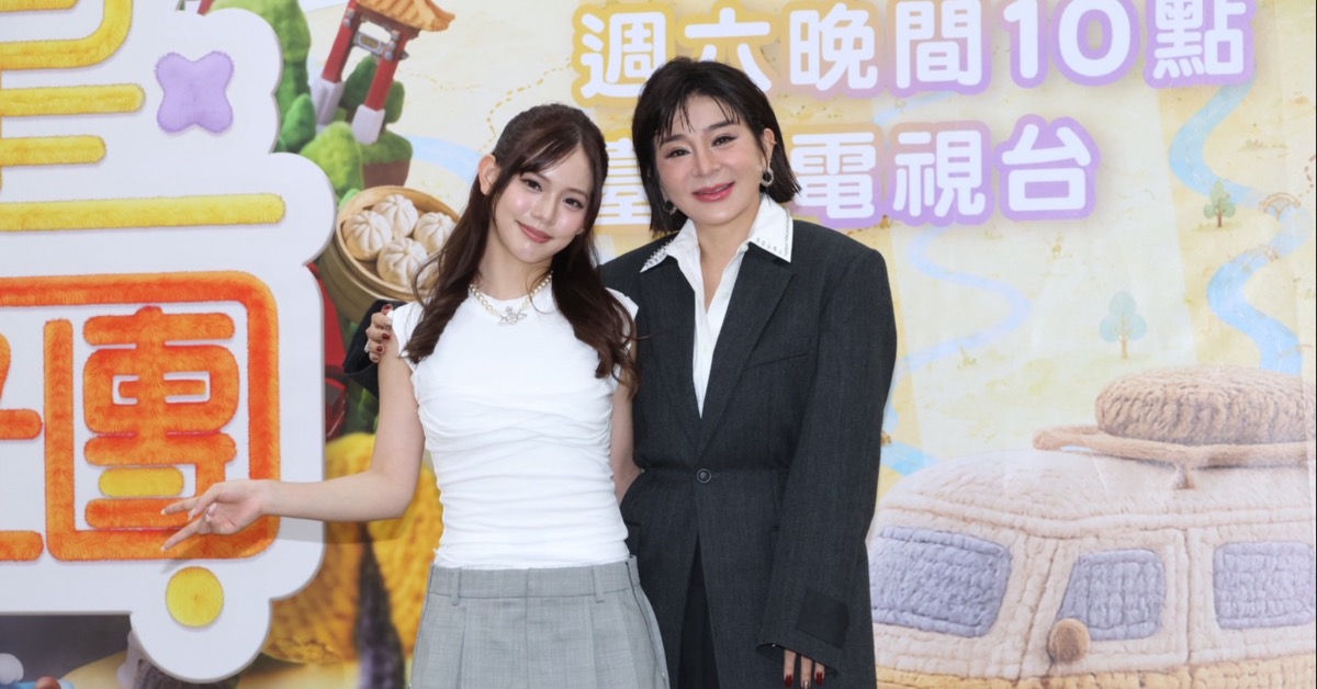 王彩樺與女兒路昀熙。（圖／東森娛樂）