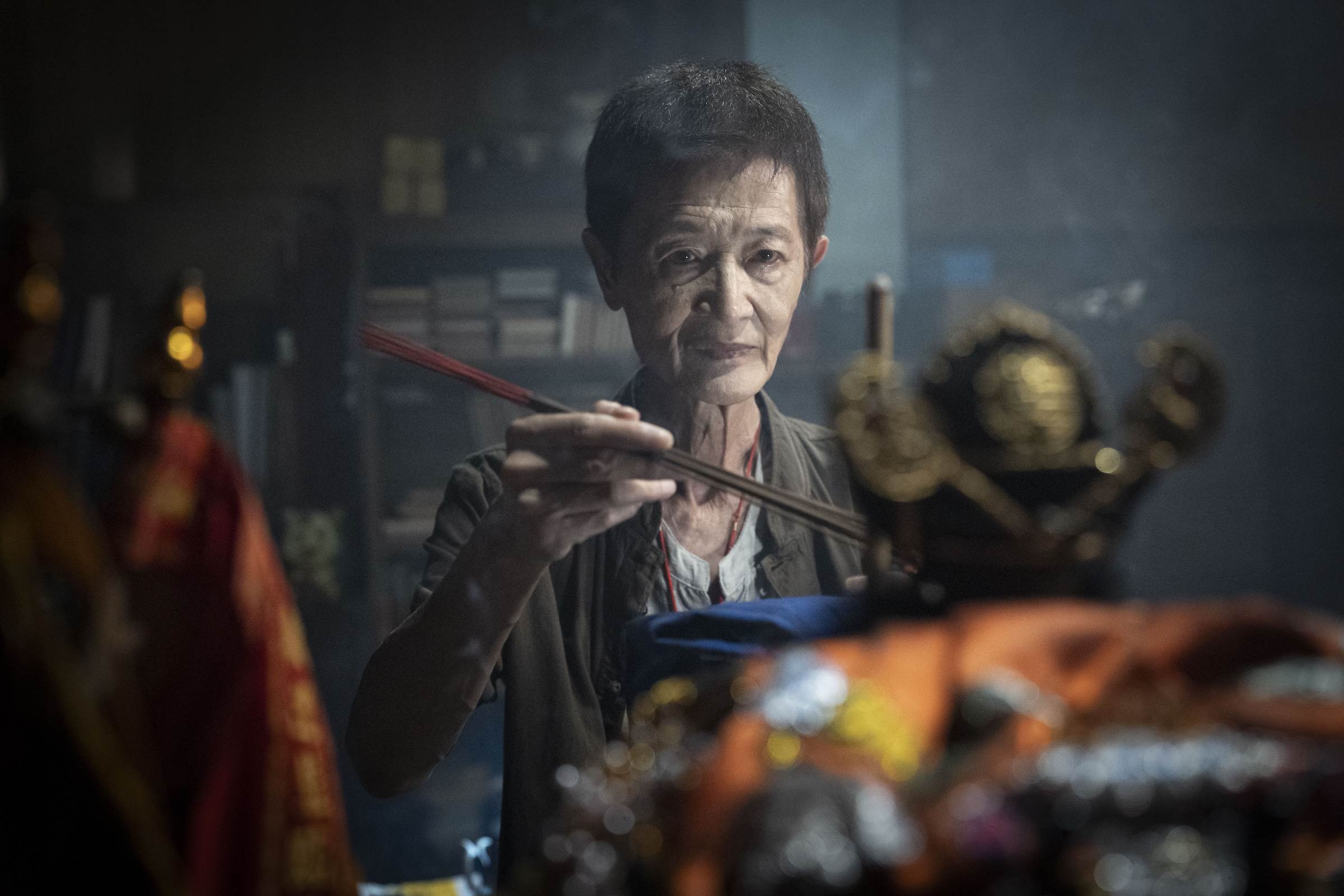 法師陳博正形容這隻鬼不一樣。（圖／華影）