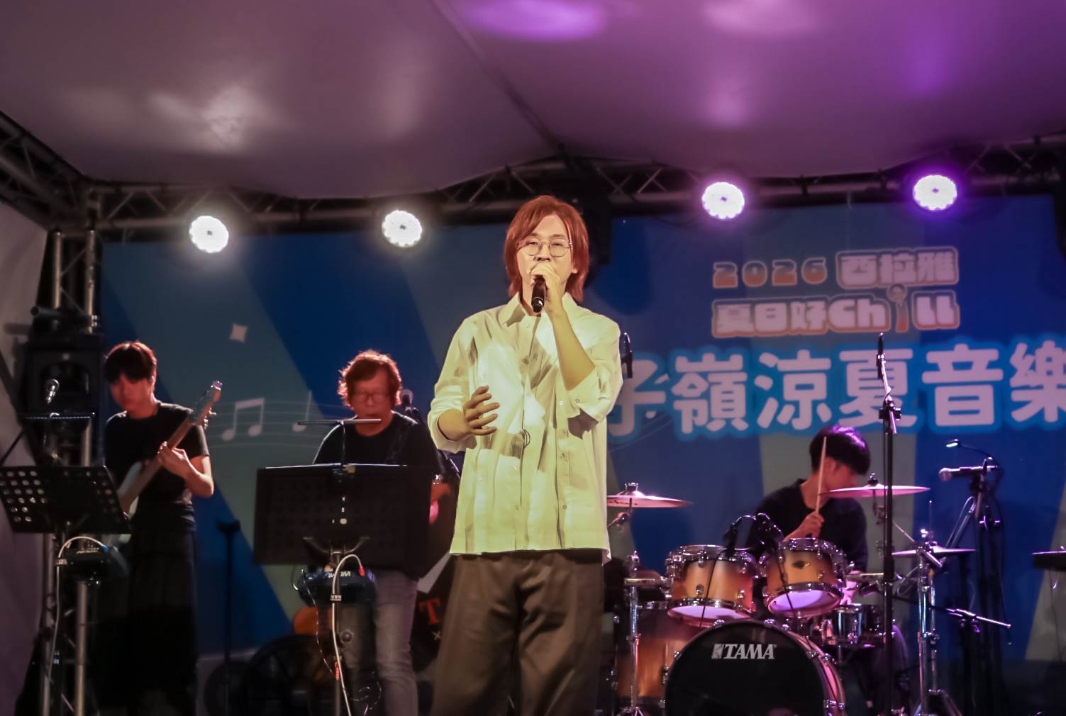 「關子嶺涼夏音樂夜」邀請林隆璇現身。（圖／交通部觀光署西拉雅國家風景區管理處提供）
