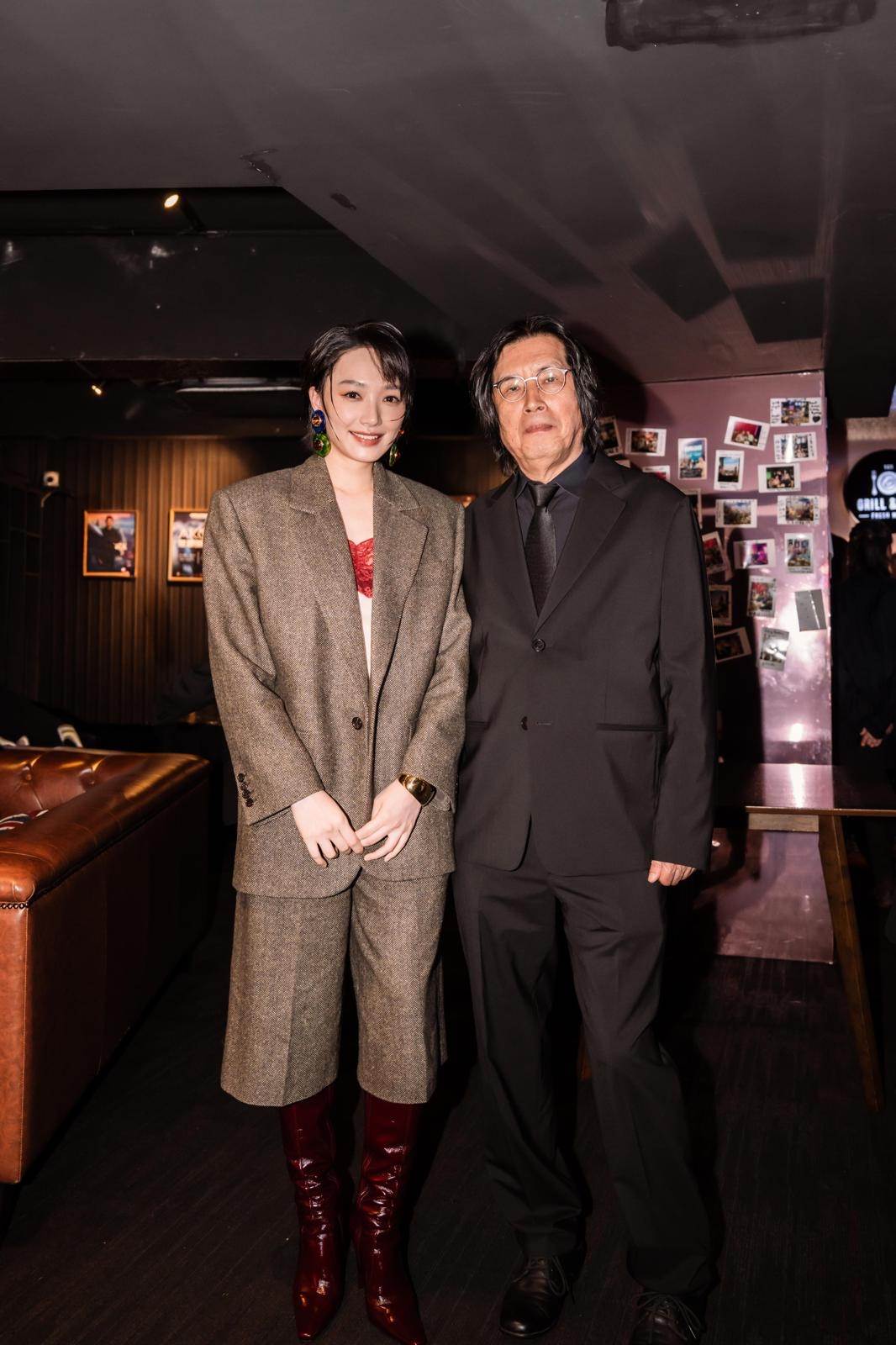 蔡思韵此次電影節最大的收穫，是與榮獲終身成就獎的韓國名導<a href='https://ent.ebc.net.tw/search/tags/李滄東/' target='_blank'>李滄東</a>見面。（圖／大思娛樂提供）